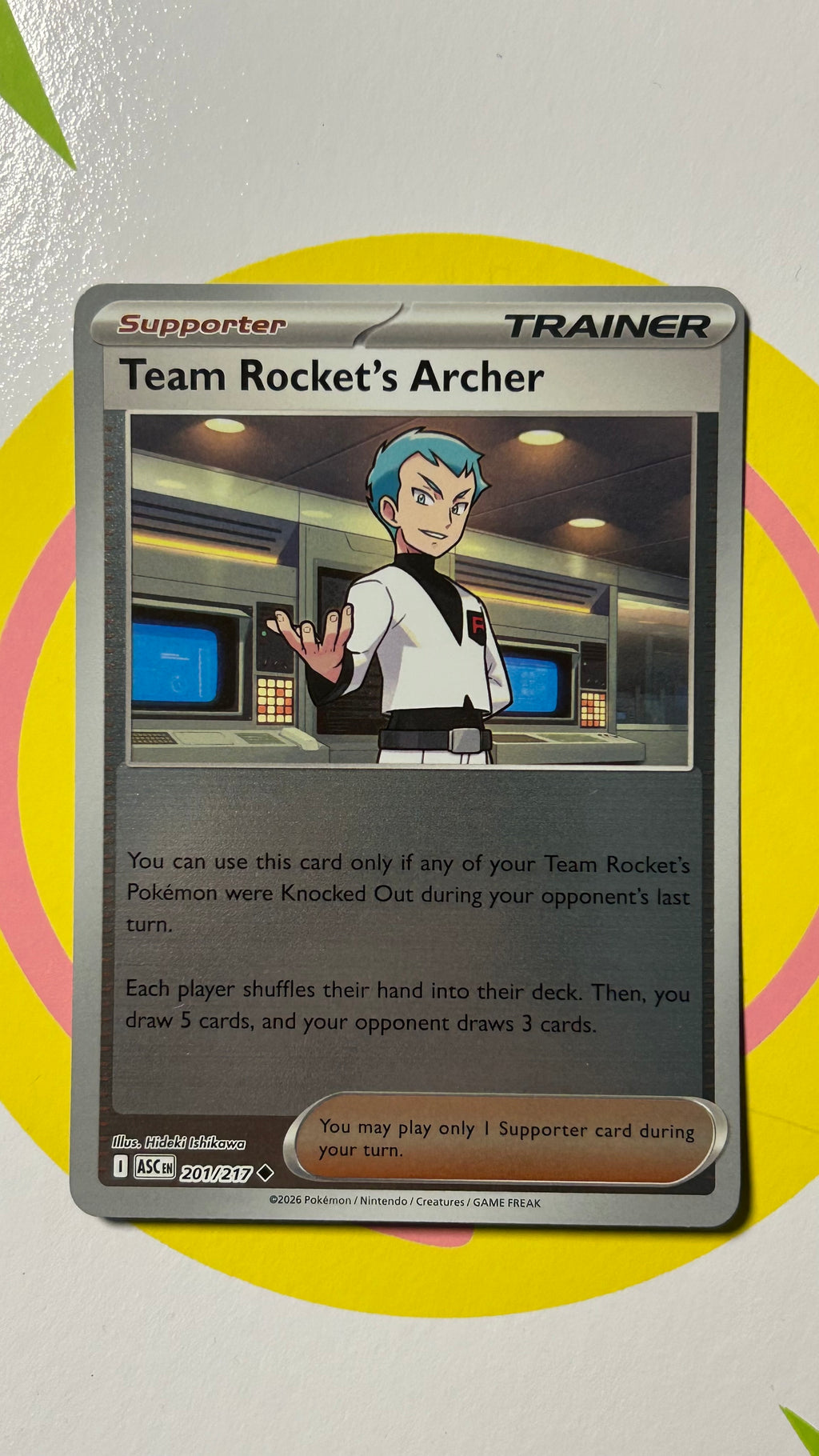 Team Rockets Archer 201/217 Ascended Heroes