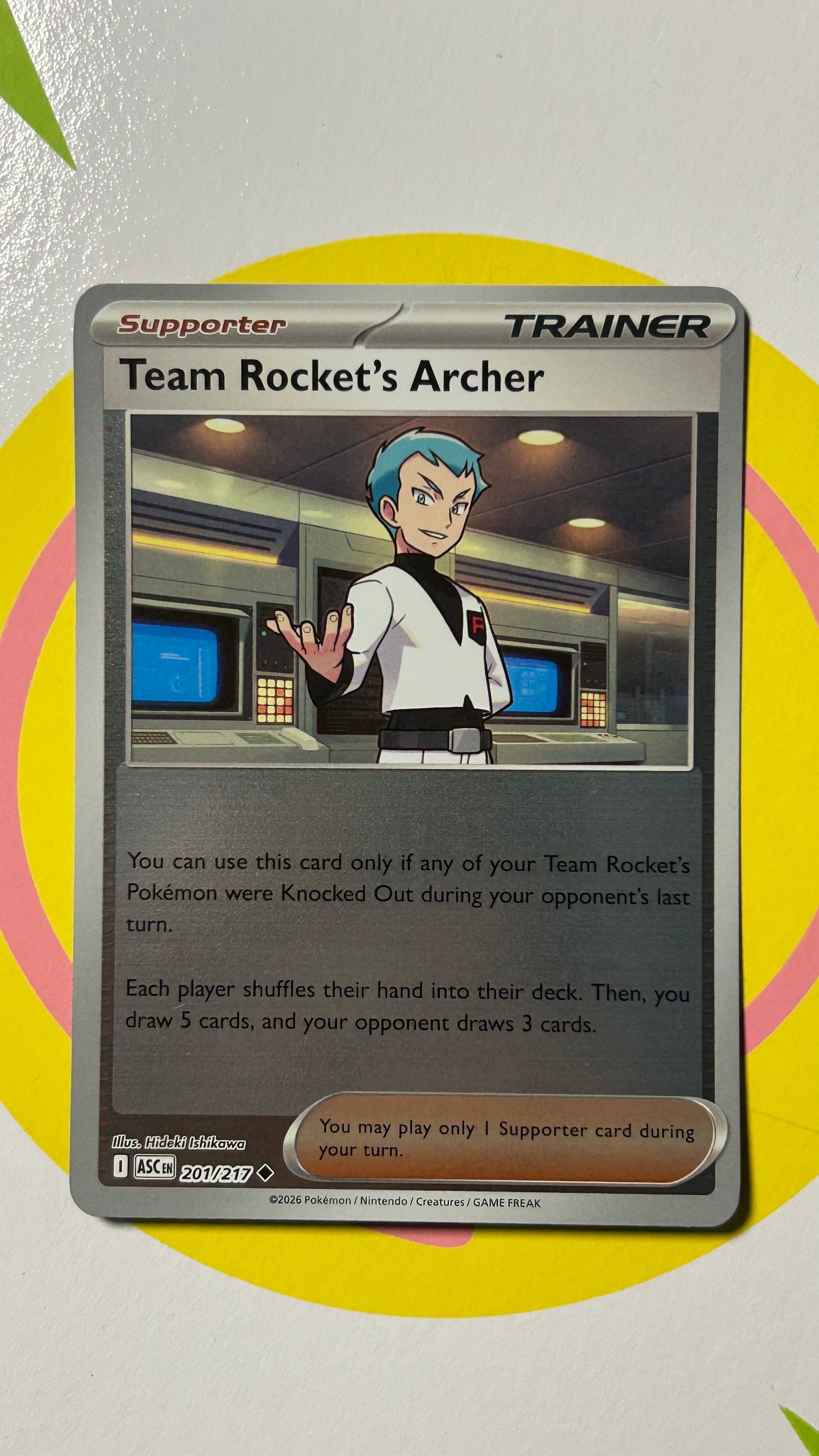 Team Rockets Archer 201/217 Ascended Heroes