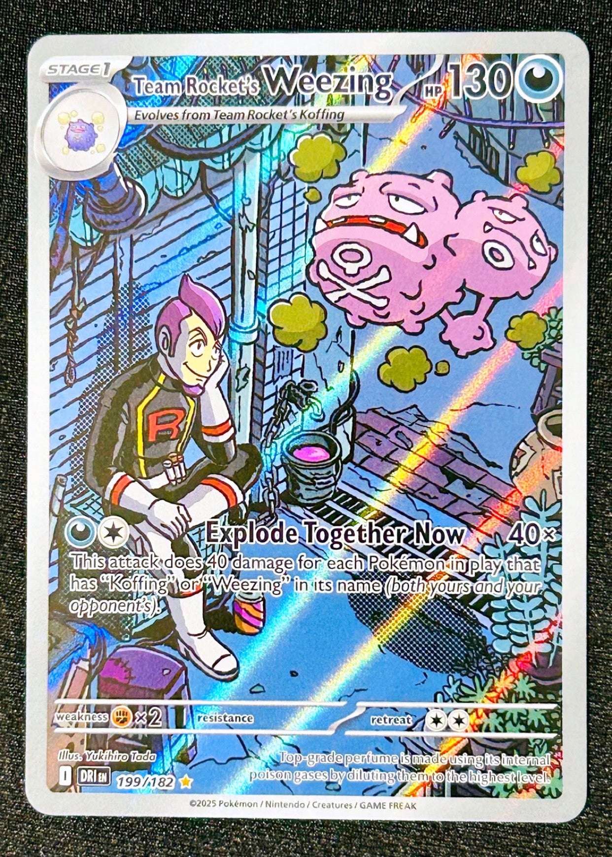 Team Rocket’s Weezing 199 IR Destined Rivals