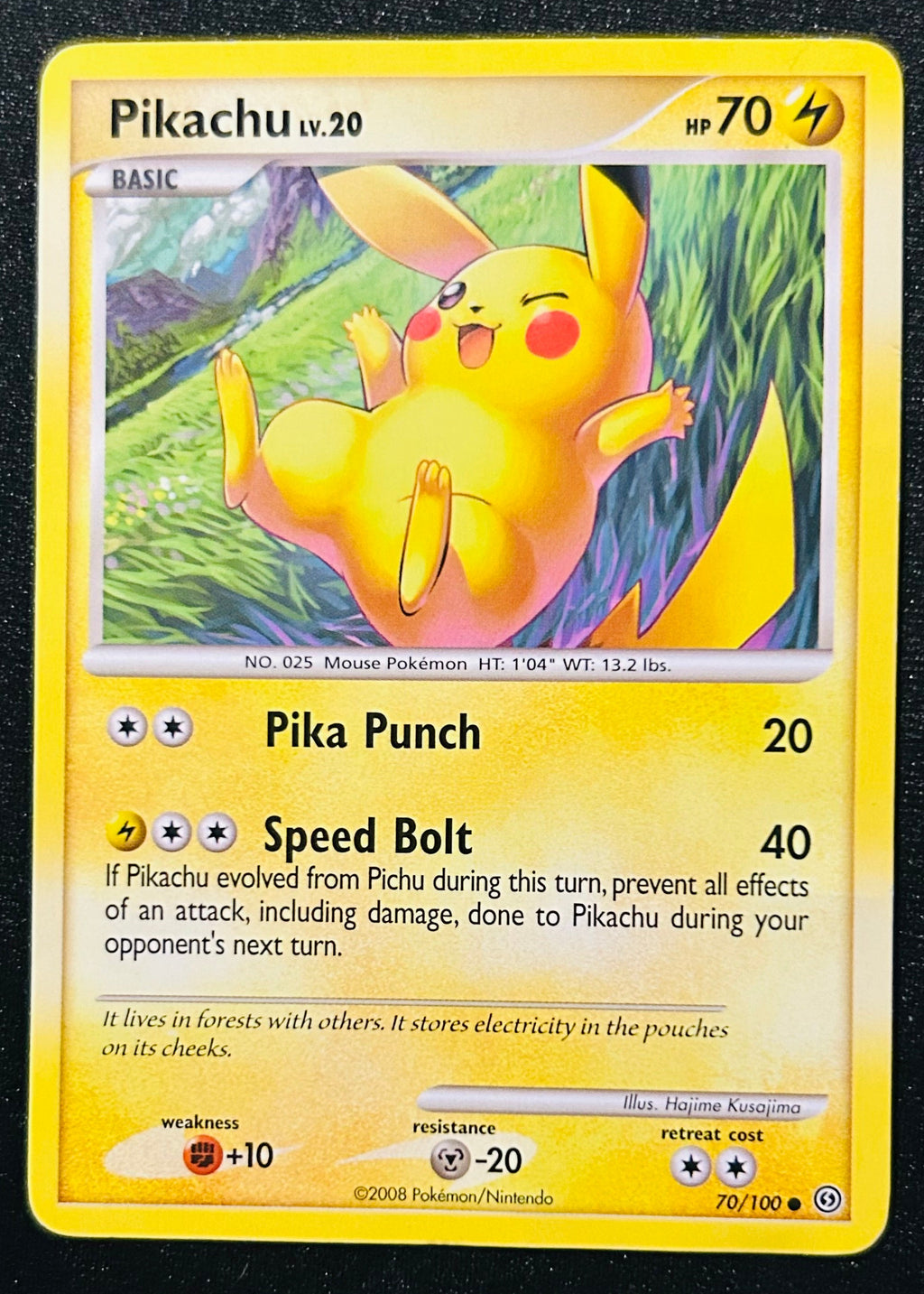 Pikachu 70/100 Stormfront
