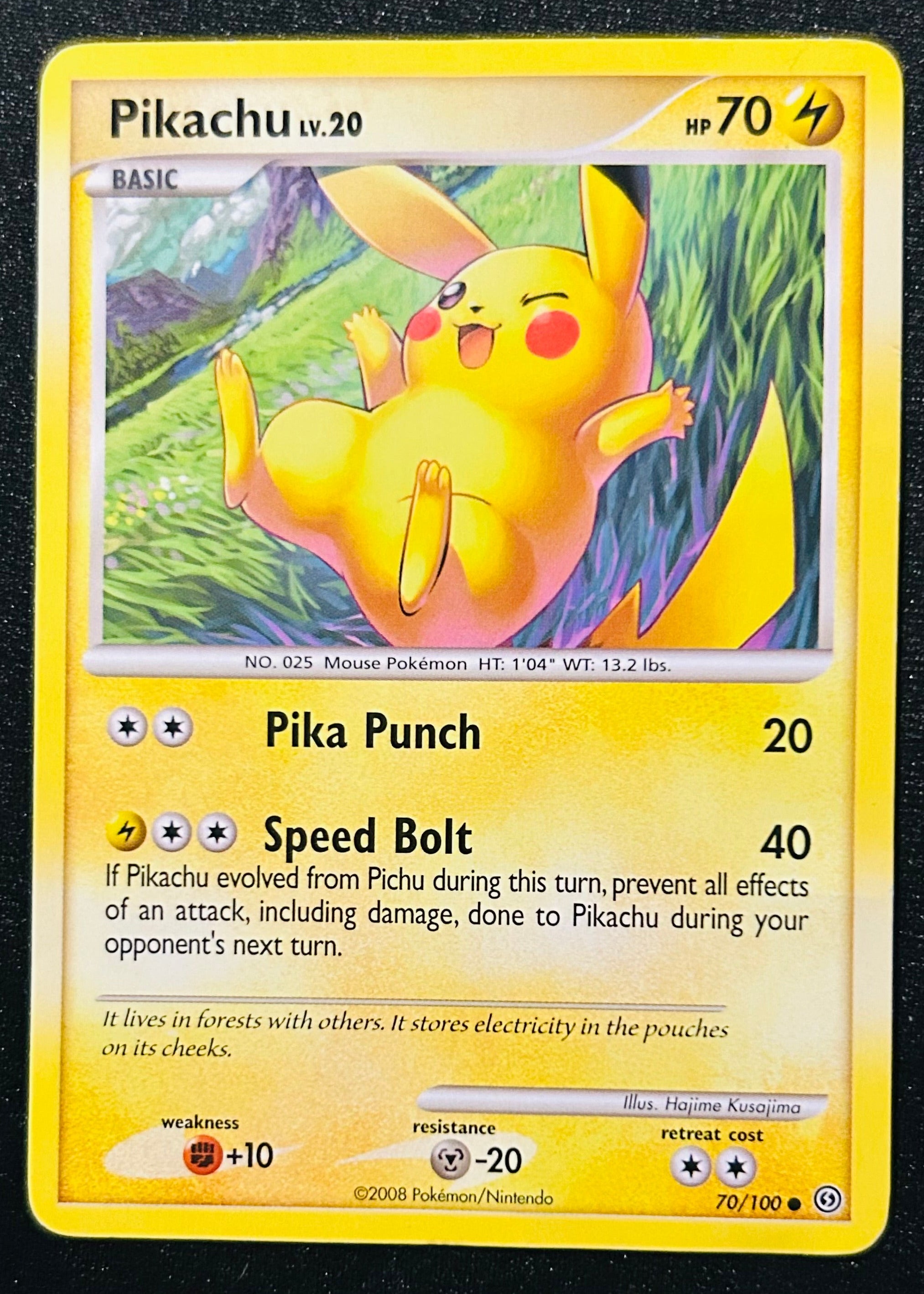 Pikachu 70/100 Stormfront