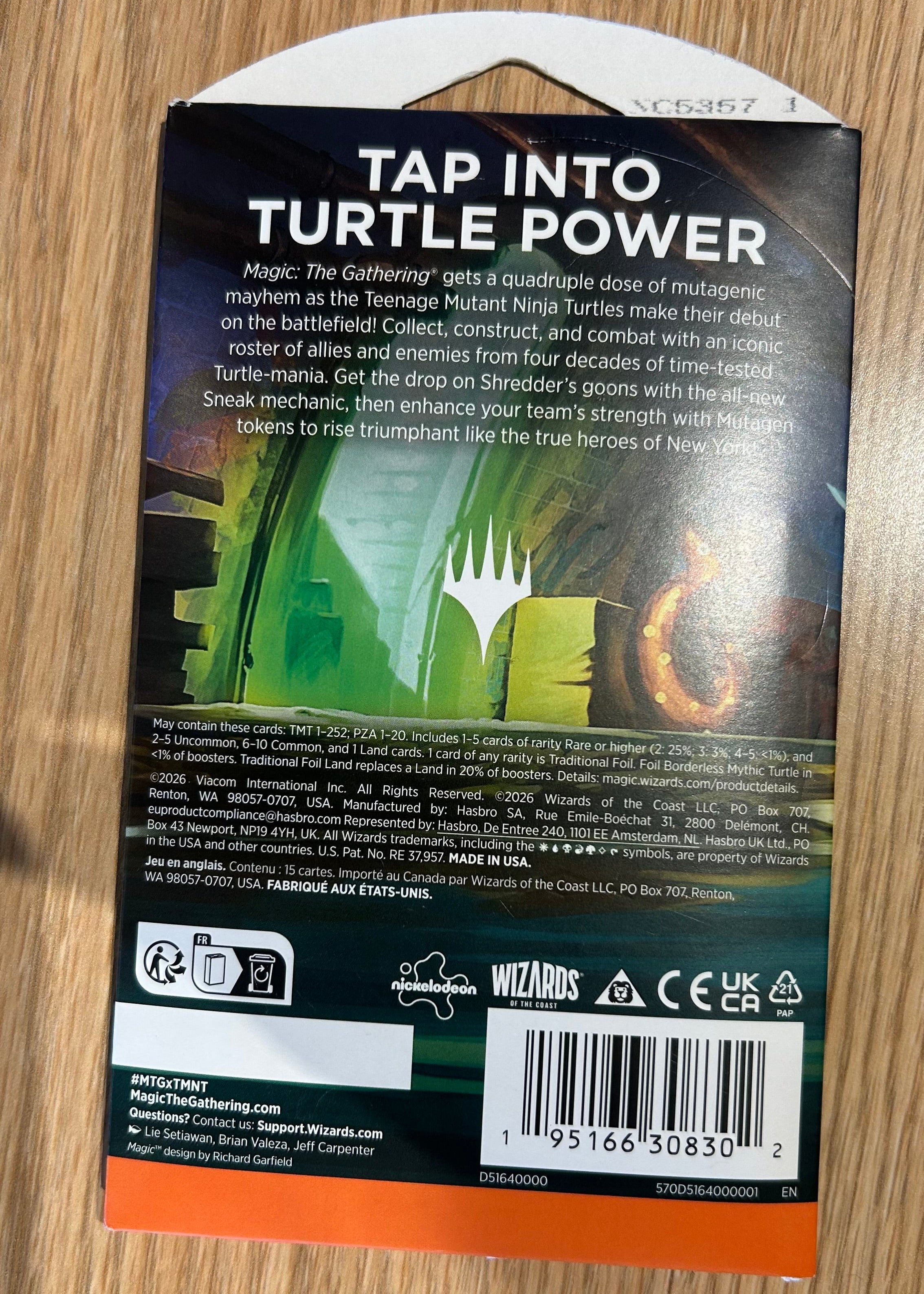 Magic the Gathering Booster Pack