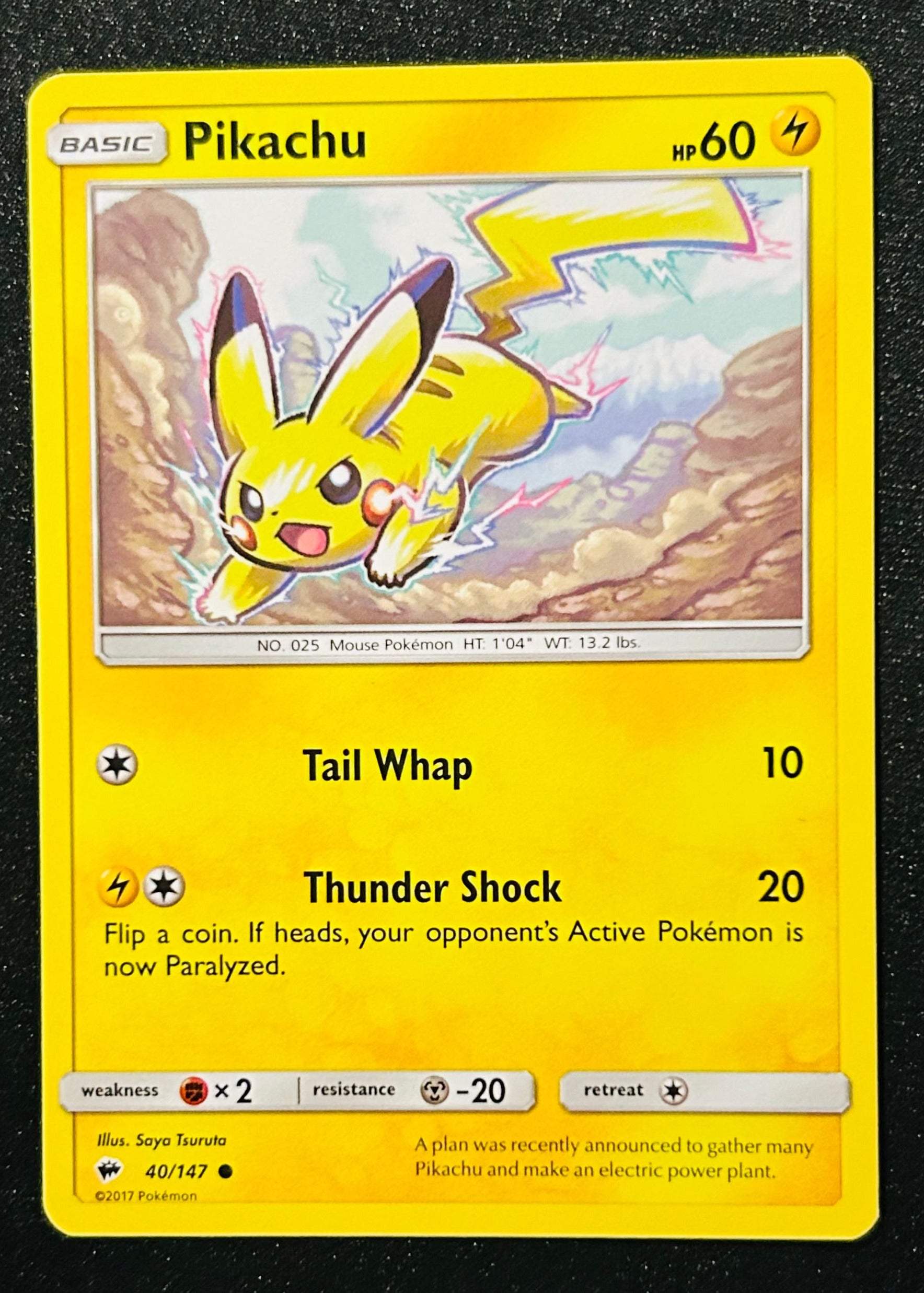 Pikachu 140 Burning Shadows
