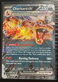 Pokémon trading card featuring Charizard ex