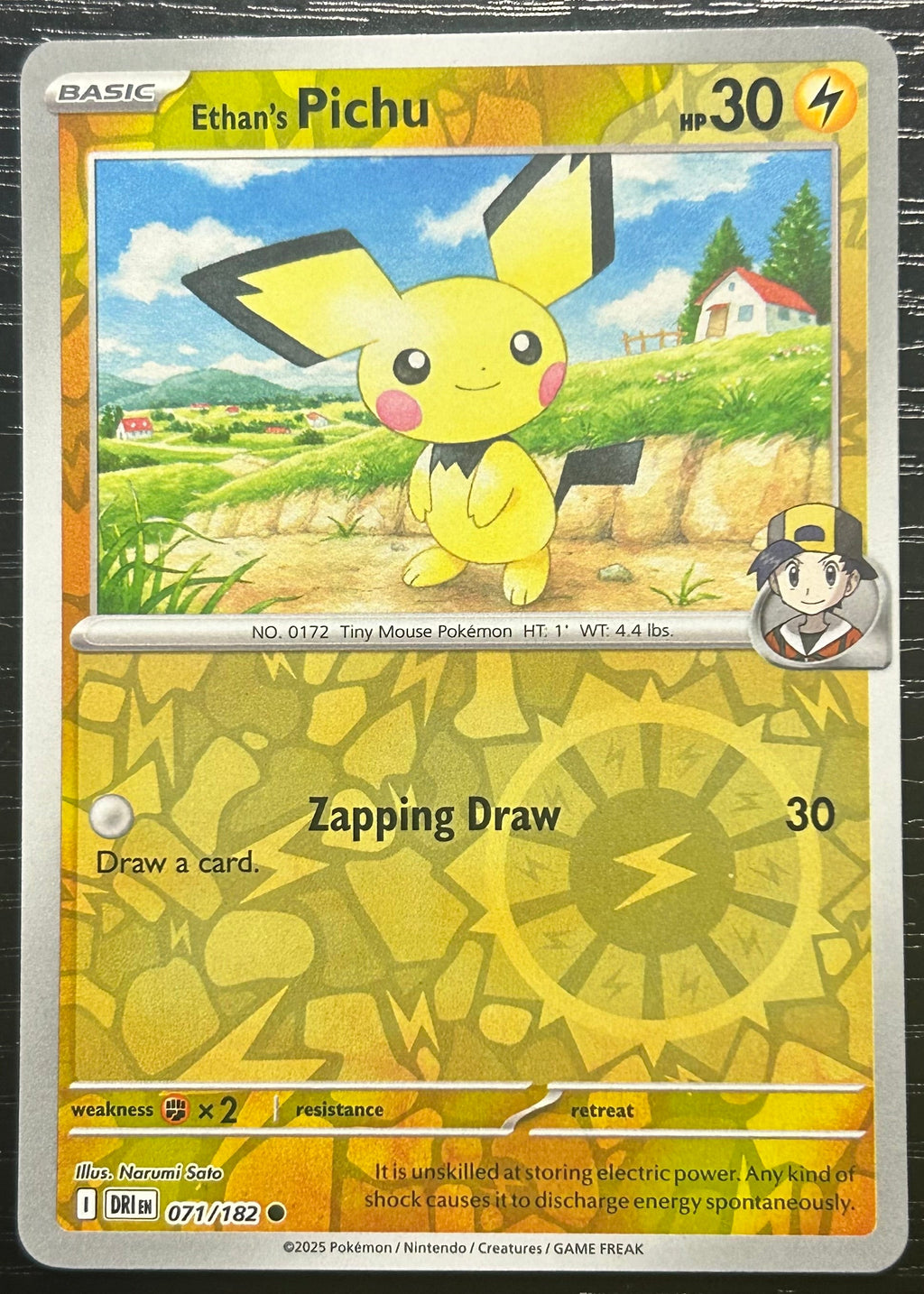 Ethan’s Pichu 071/182