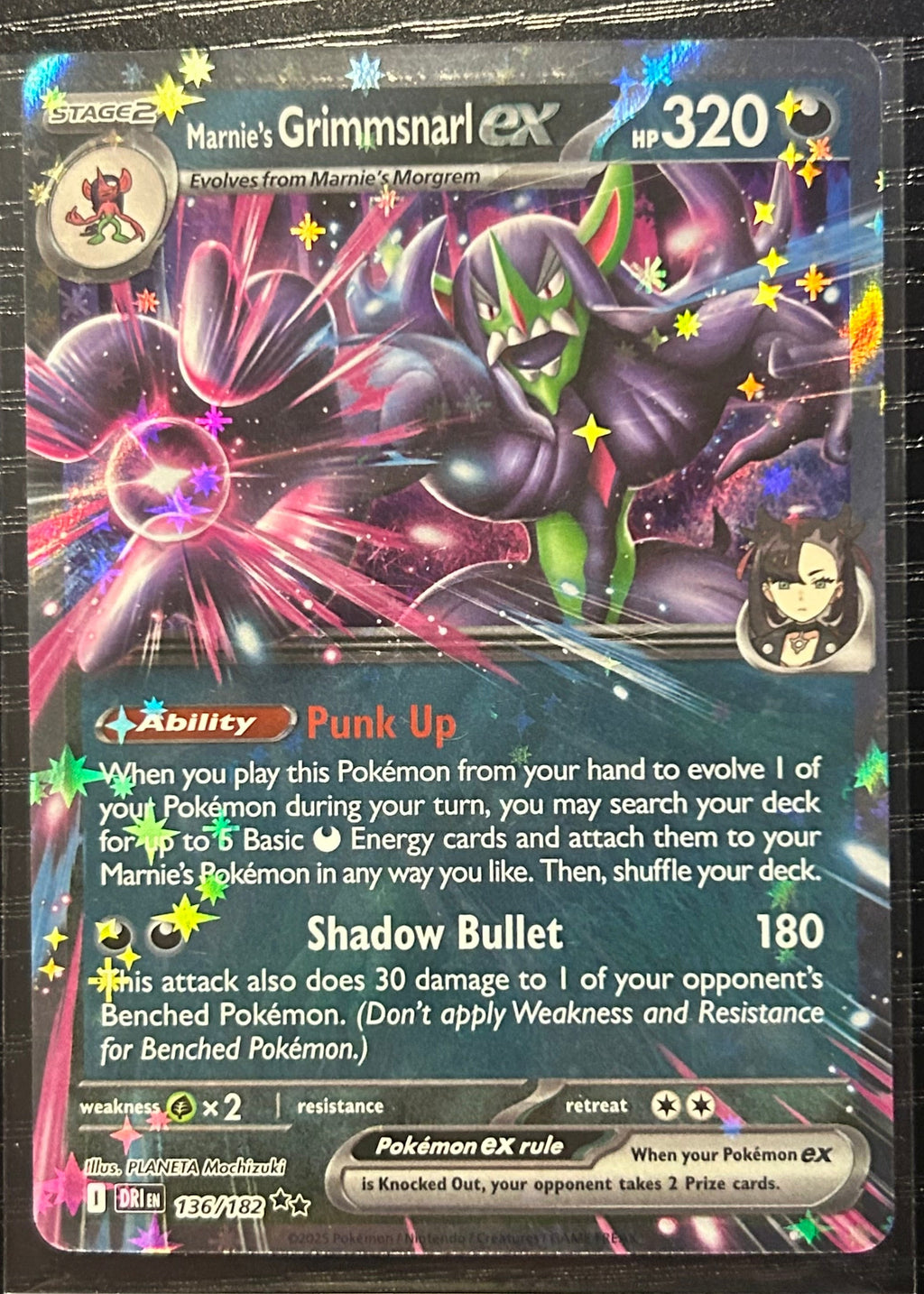 Marnie’s Grimmsnarl ex 136/182
