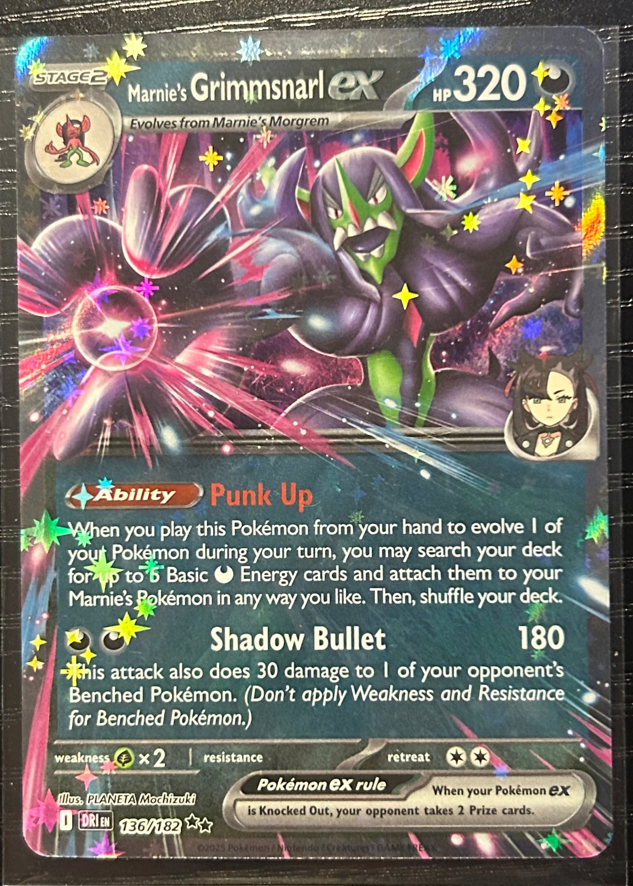 Marnie’s Grimmsnarl ex 136/182