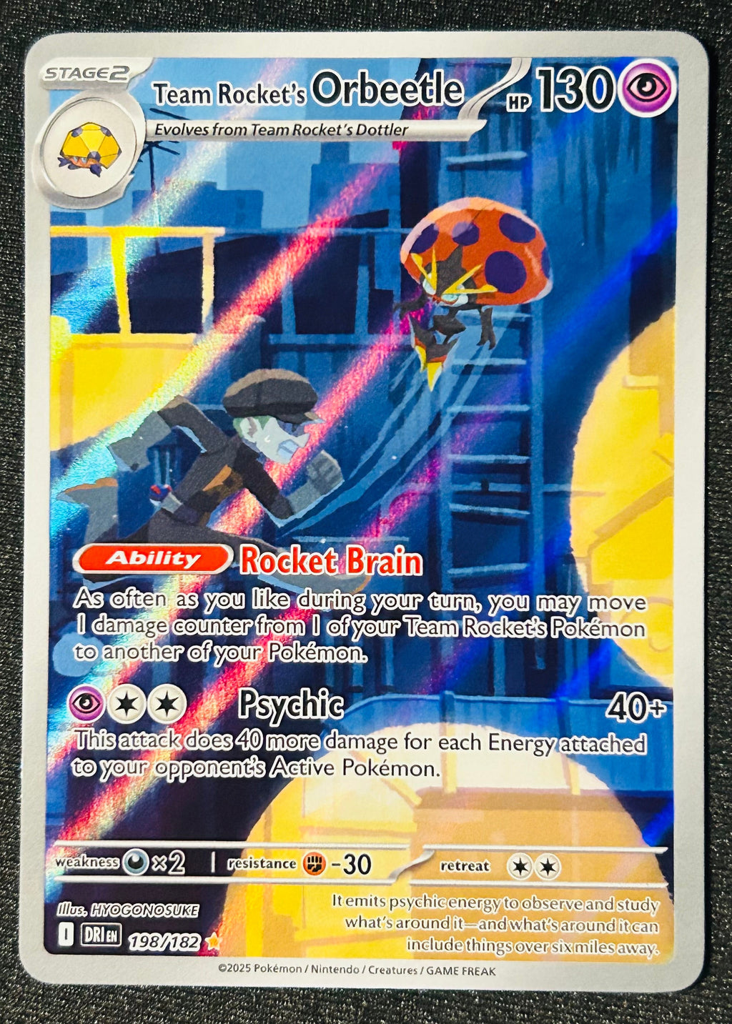 Team Rocket’s Orbeetle IR Destined Rivals
