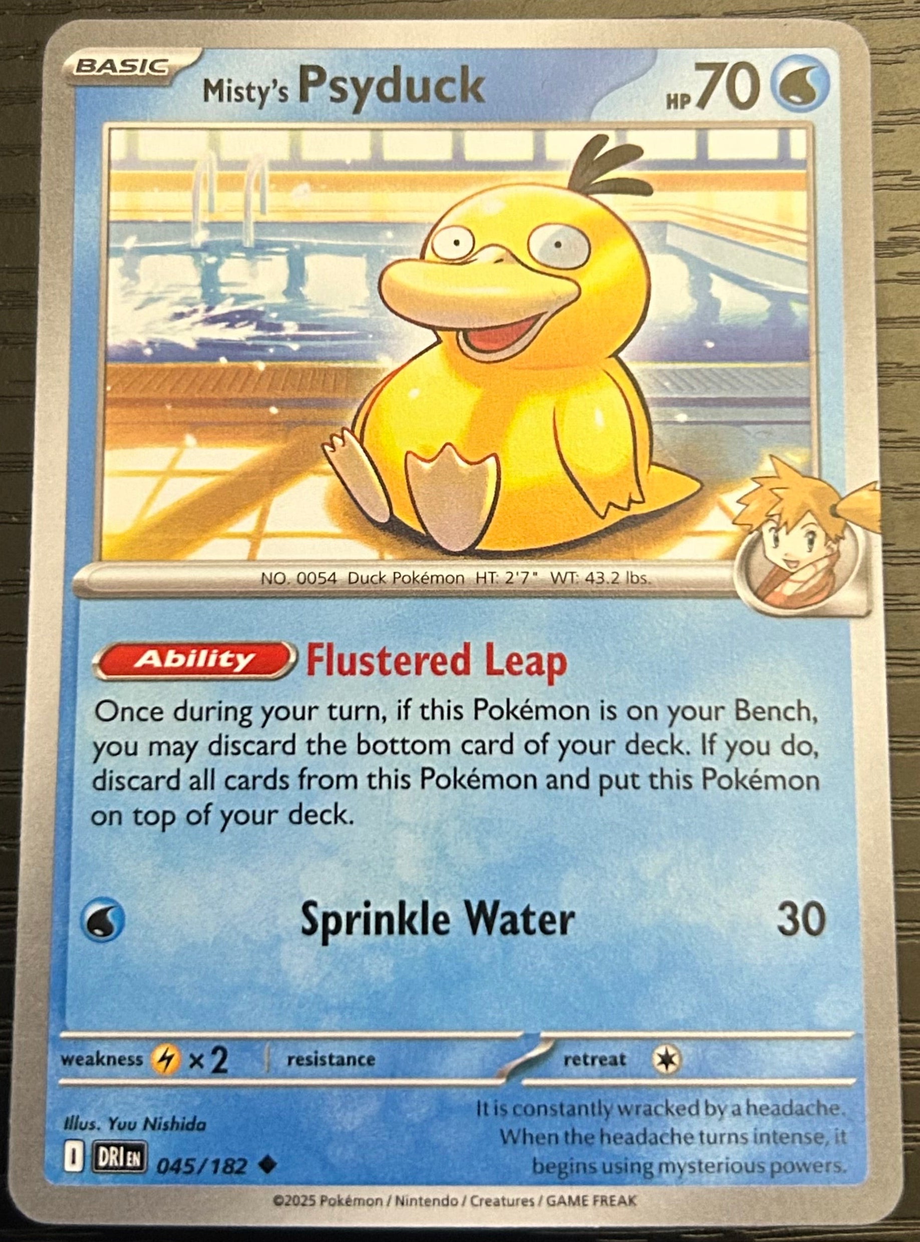 Misty’s Psyduck 045/182