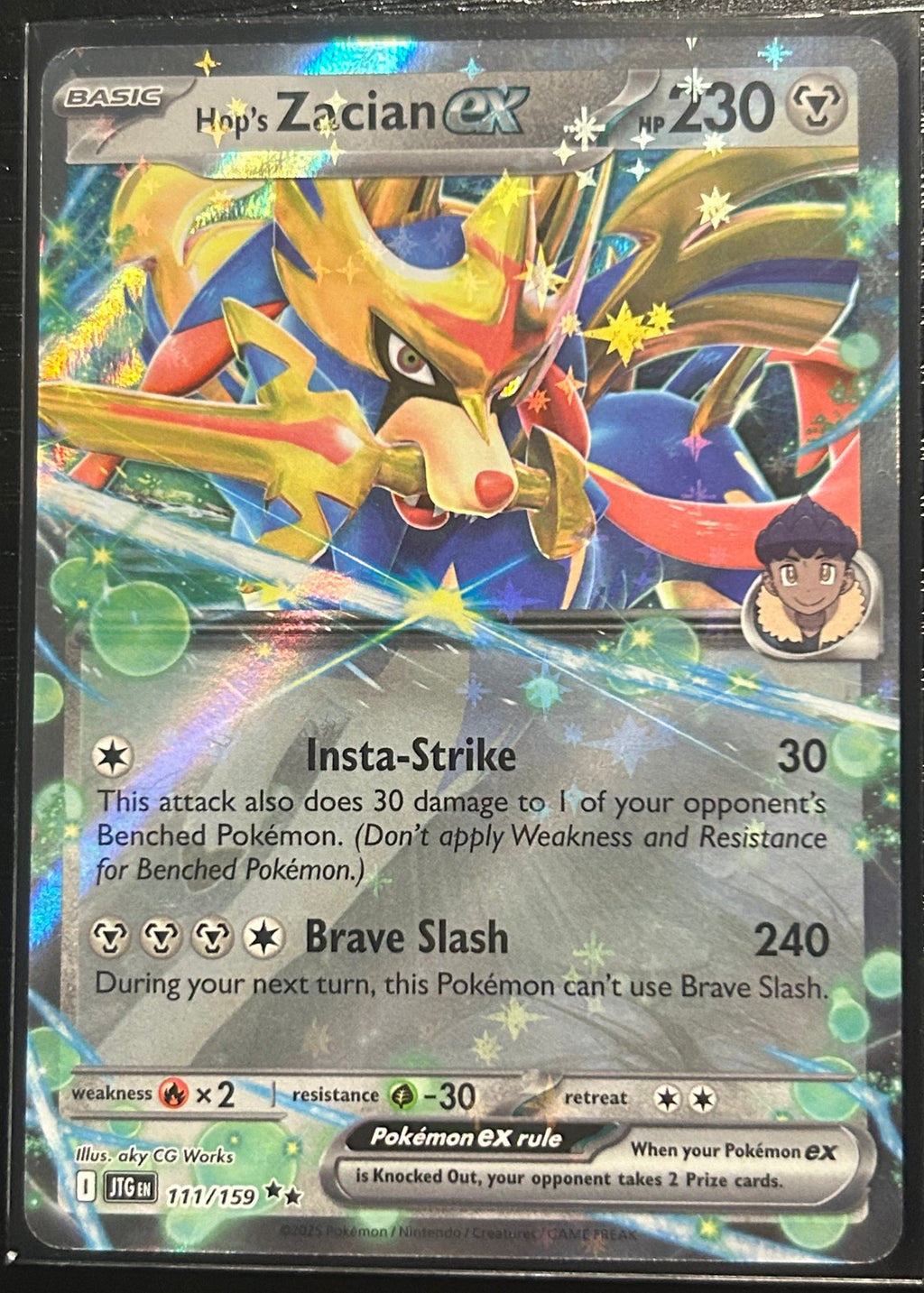 Hop’s Zacian ex 111/159