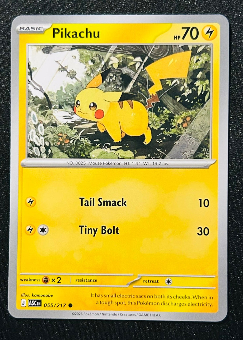 Pikachu 055 Ascended Heroes