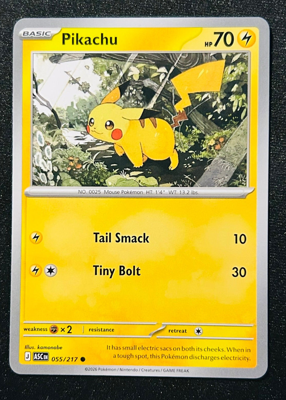 Pikachu 055 Ascended Heroes