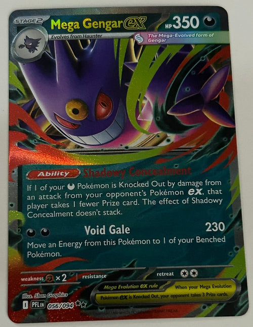 Mega Gengar EX 056/094 Perfect Order Pokemon Card