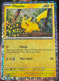 Pikachu 002/015 m24en Pokémon trading card. McDonald’s promo
